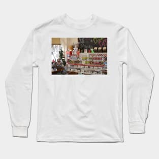 Christmas with coffee and chocolates Long Sleeve T-Shirt